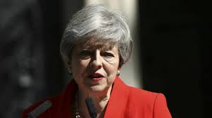 Theresa May – Wearing Red
